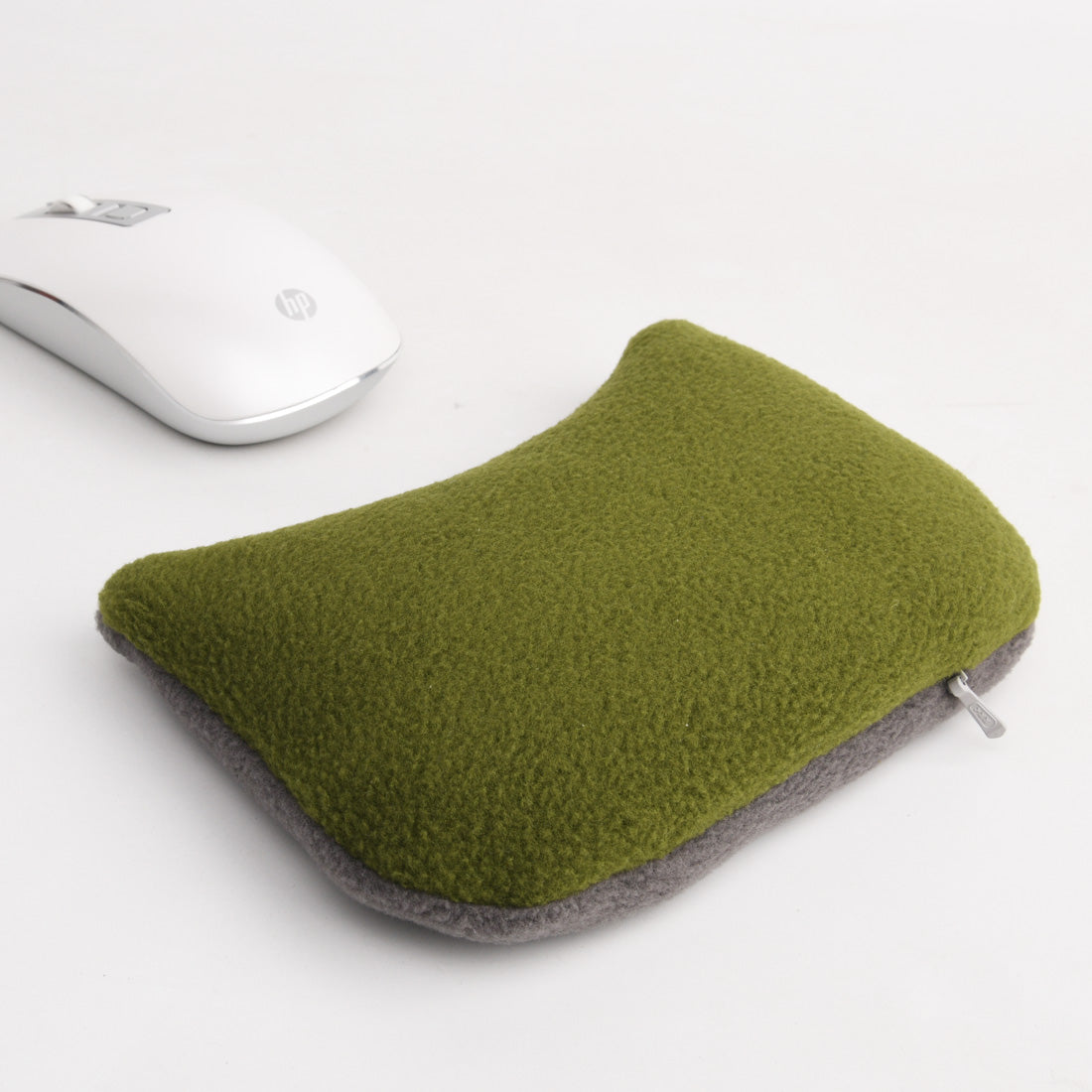 Ergonomic Mouse Wrist Rest for Desktop and Laptop, Bean Bag Wrist Support for Typing, Relief Wrist Pain, Green